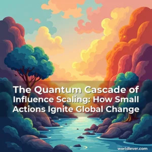 Read more about the article The Quantum Cascade of Influence Scaling: How Small Actions Ignite Global Change